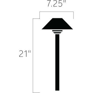 Kichler - Kichler Southwest LED Path 2700K - Lights Canada