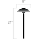 Kichler - Kichler Round Tiered LED Path - Lights Canada