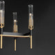 Flambeau 10-Light Linear LED Chandelier