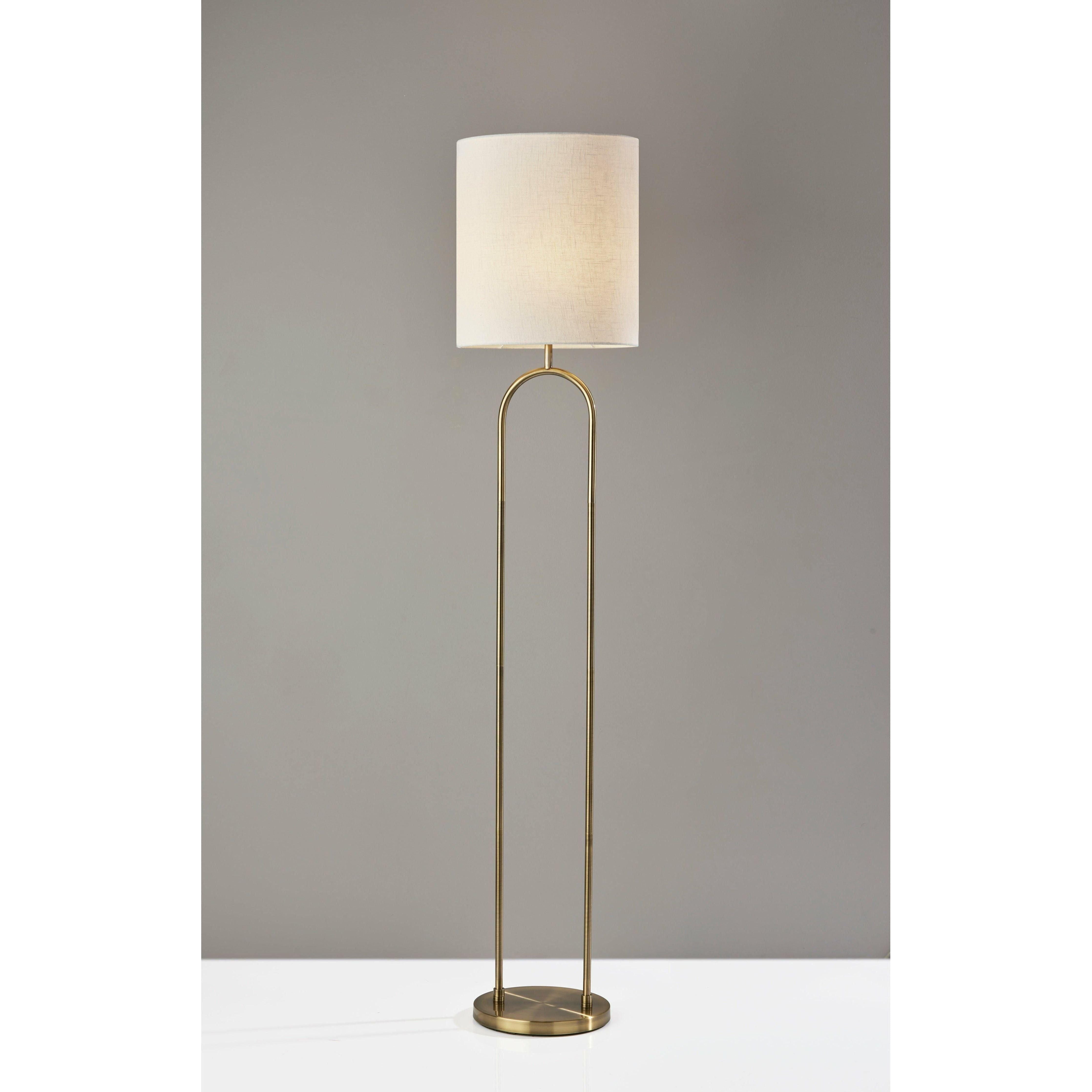 Adesso - Joey Floor Lamp - Lights Canada