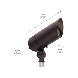 Kichler - Adjustable Drop-In LED Accent Light Kit - Lights Canada