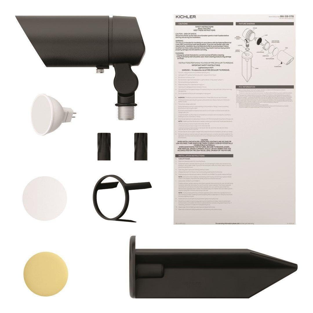 Kichler - Adjustable Drop-In LED Accent Light Kit - Lights Canada