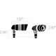 Kichler - C-Series 10W 3000K LED 55-Degree Landscape Lighting - Lights Canada