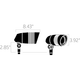 Kichler - C-Series 14W 3000K LED 33-Degree Landscape Lighting - Lights Canada