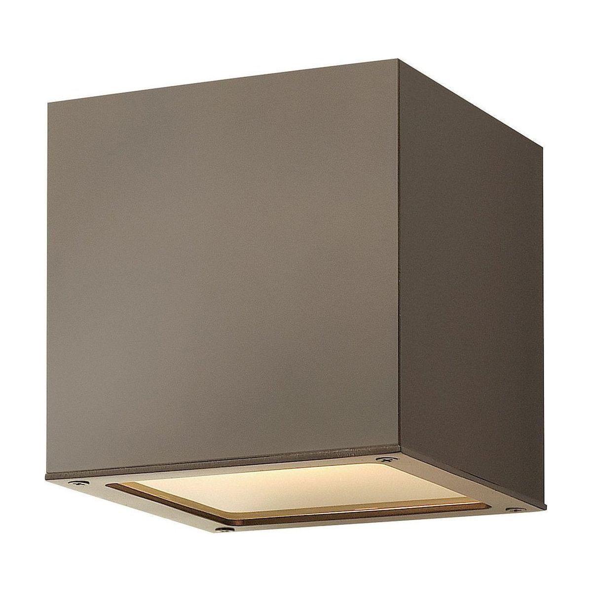 Hinkley - Kube Outdoor Wall Light - Lights Canada