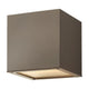 Hinkley - Kube Outdoor Wall Light - Lights Canada