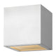 Hinkley - Kube Outdoor Wall Light - Lights Canada