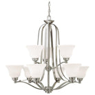 Kichler - Kichler Langford Chandelier 9Lt LED - Lights Canada