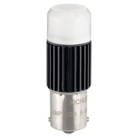 3000K LED BA15 Single Contact 2W 300-Degree
