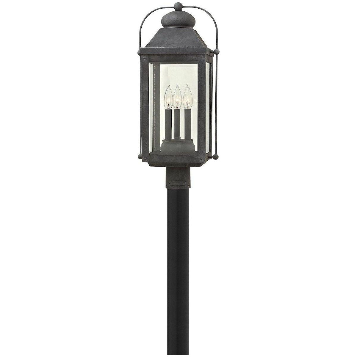 Hinkley - Anchorage Outdoor Post Light - Lights Canada