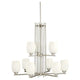 Kichler - Kichler Eileen Chandelier 9Lt LED - Lights Canada