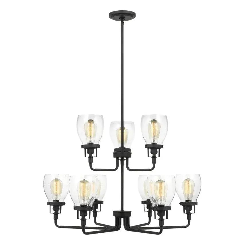 Generation Lighting - Belton Nine Light Up Chandelier - Lights Canada