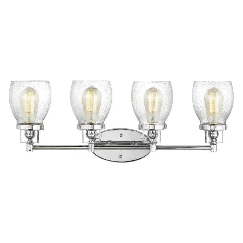 Generation Lighting - Belton Four Light Wall / Bath (with Bulbs) - Lights Canada