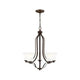 Generation Lighting - Emmons Five Light Chandelier (with Bulbs) - Lights Canada