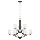 Generation Lighting - Elmwood Park Nine Light Chandelier (with Bulbs) - Lights Canada