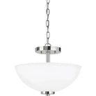 Generation Lighting - Oslo Two Light Semi-Flush Convertible Pendant - Lights Canada