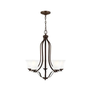 Generation Lighting - Emmons Five Light Chandelier - Lights Canada