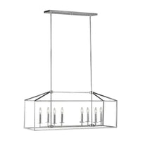 Perryton Eight Light Island Pendant (with Bulbs)