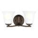 Generation Lighting - Emmons Two Light Wall / Bath (with Bulbs) - Lights Canada