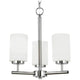 Generation Lighting - Oslo Three Light Chandelier - Lights Canada