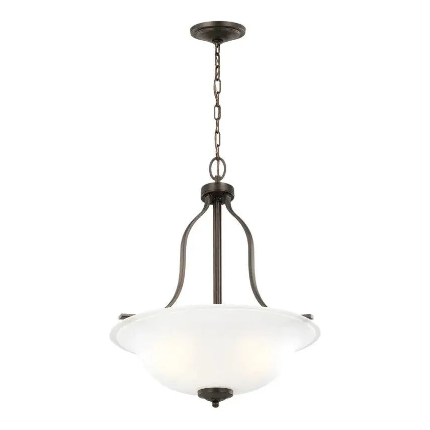 Generation Lighting - Emmons Three Light Pendant (with Bulbs) - Lights Canada