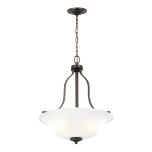 Generation Lighting - Emmons Three Light Pendant (with Bulbs) - Lights Canada