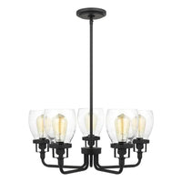 Belton Five Light Up Chandelier