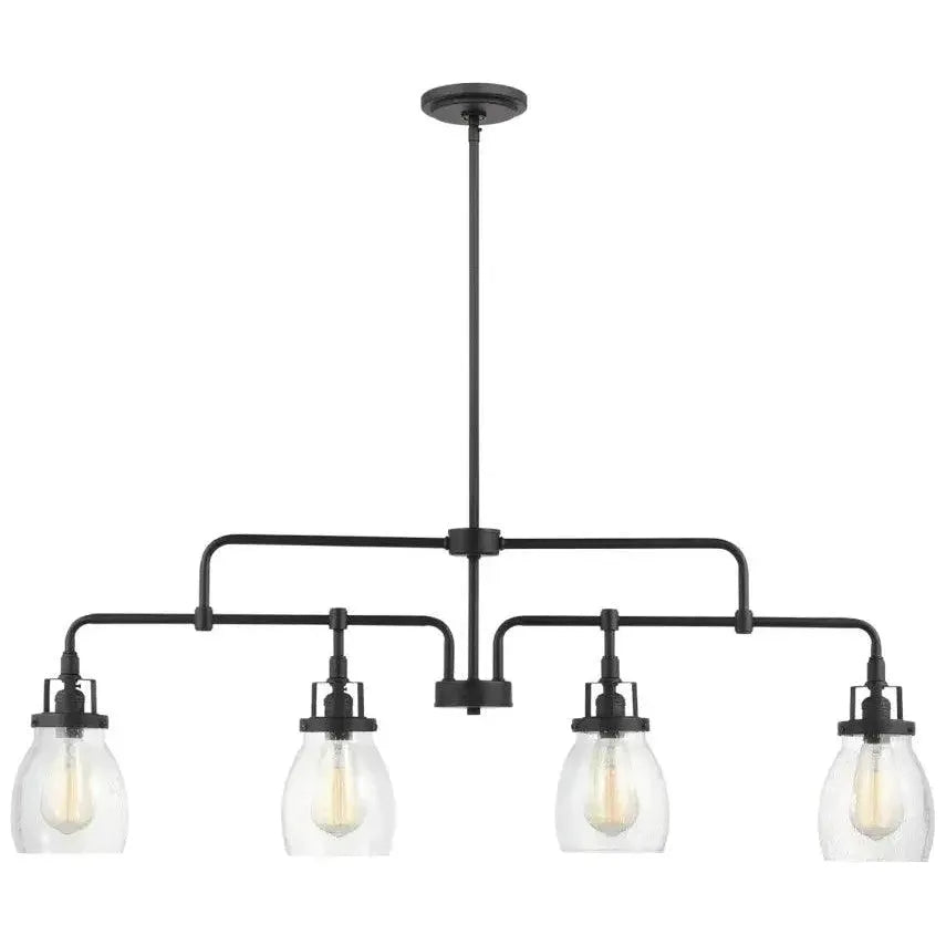 Generation Lighting - Belton Four Light Island Pendant (with Bulbs) - Lights Canada