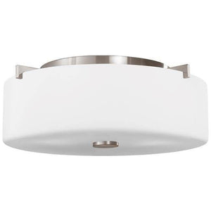 Generation Lighting - Sunset Drive Small Two Light Flush Mount (with Bulbs) - Lights Canada