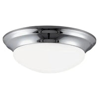 Nash Two Light Flush Mount (with Bulbs)