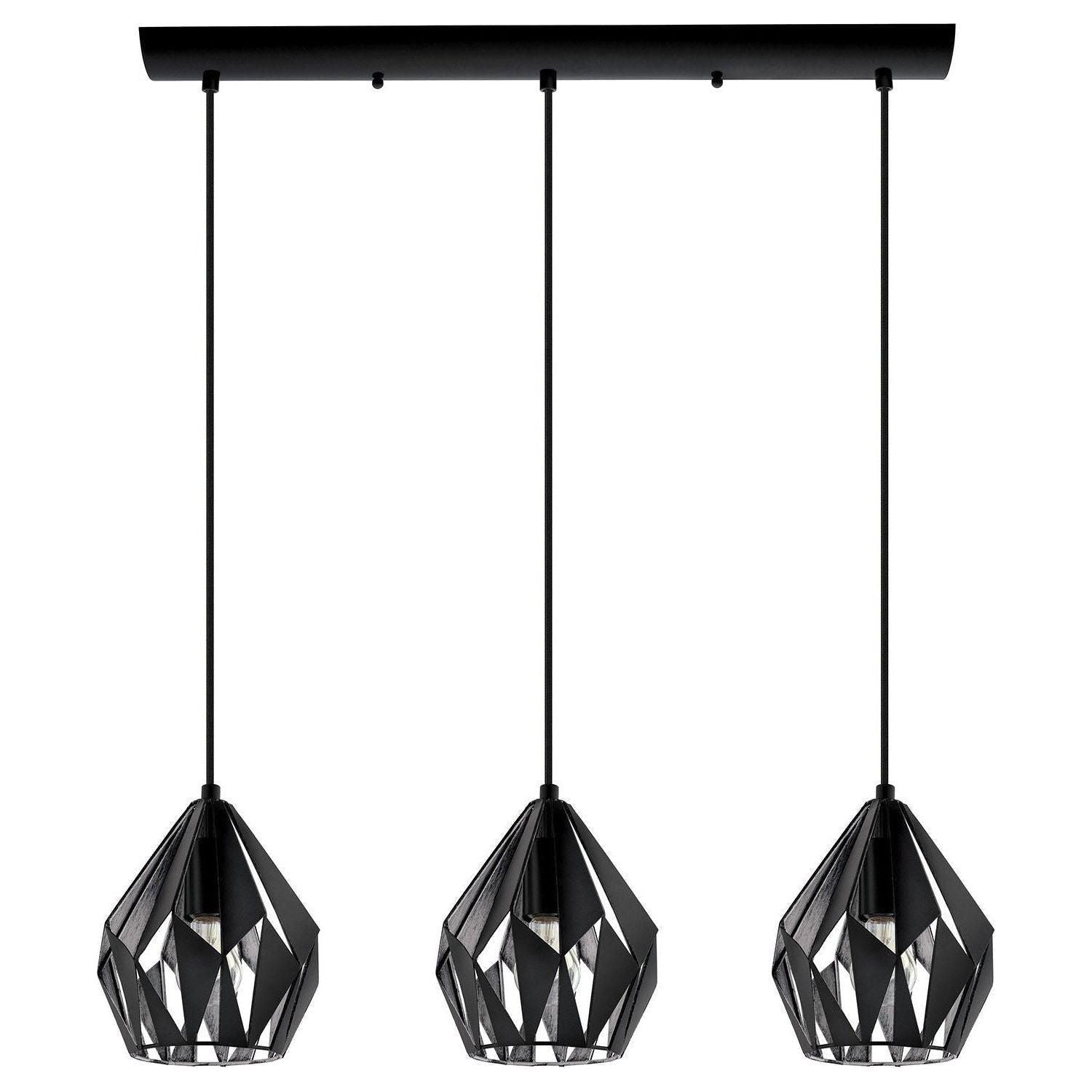 Eglo - Carlton 3 Linear Suspension - Lights Canada