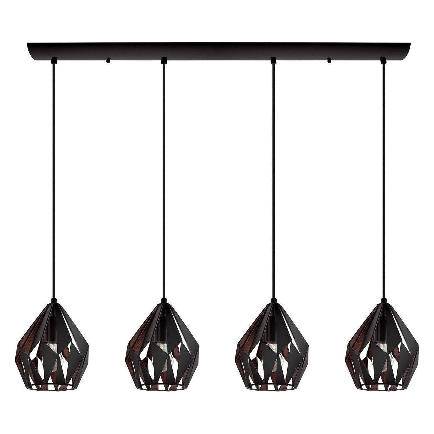 Eglo - Carlton 3 Linear Suspension - Lights Canada