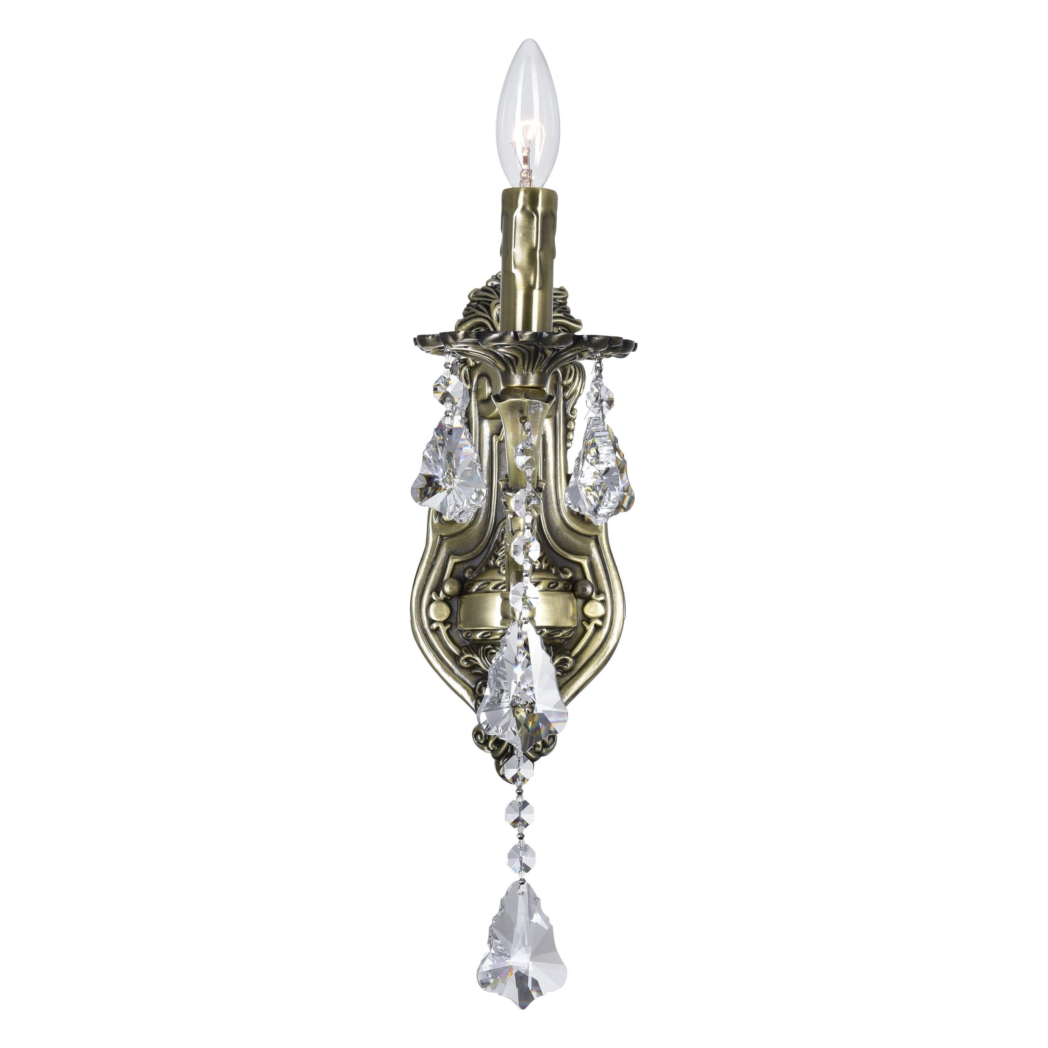 Brass Sconce Antique Brass
