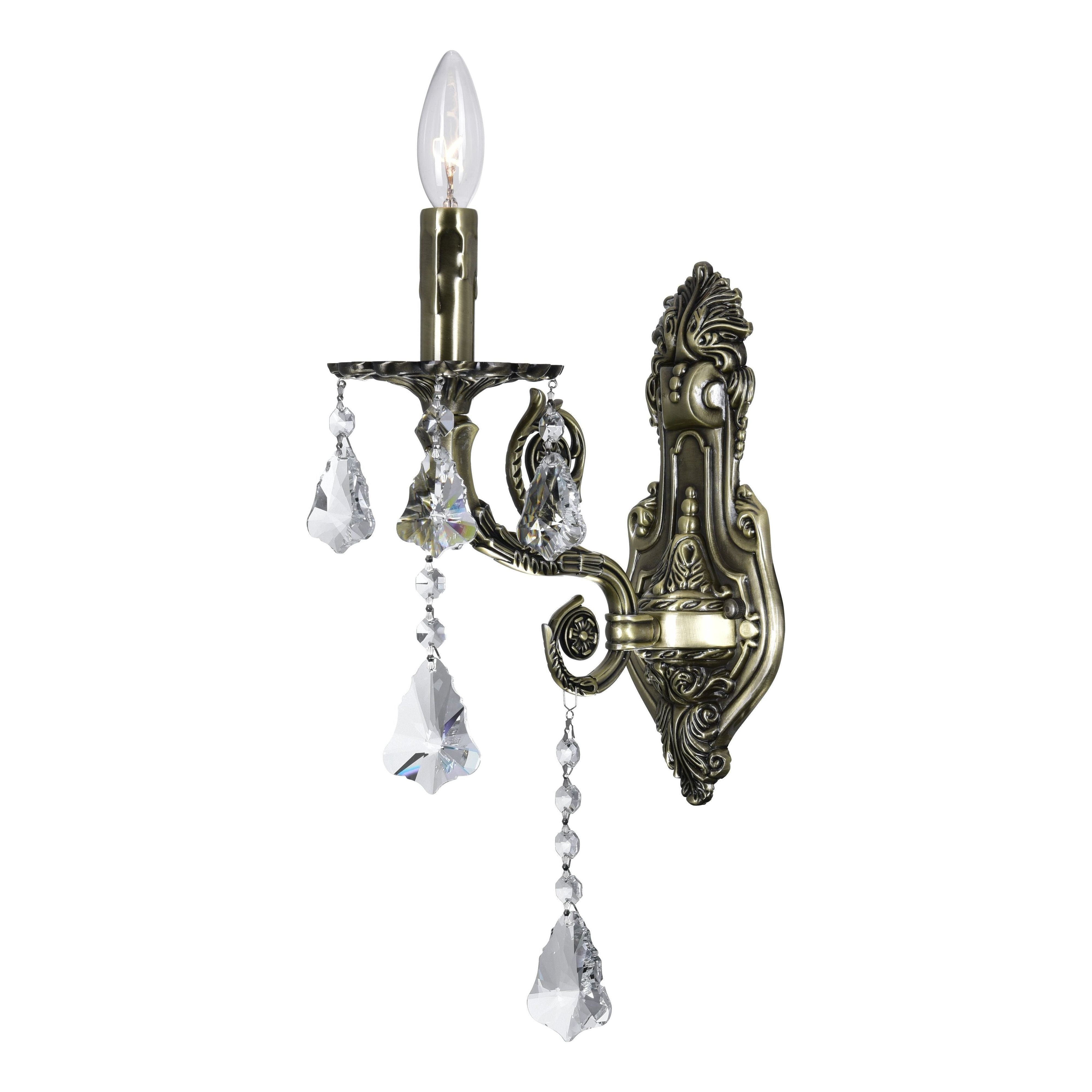 Brass Sconce Antique Brass
