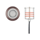 WAC Lighting - LED 2" 12V Round Beveled Top Inground Indicator Light with Hex Louver - Lights Canada