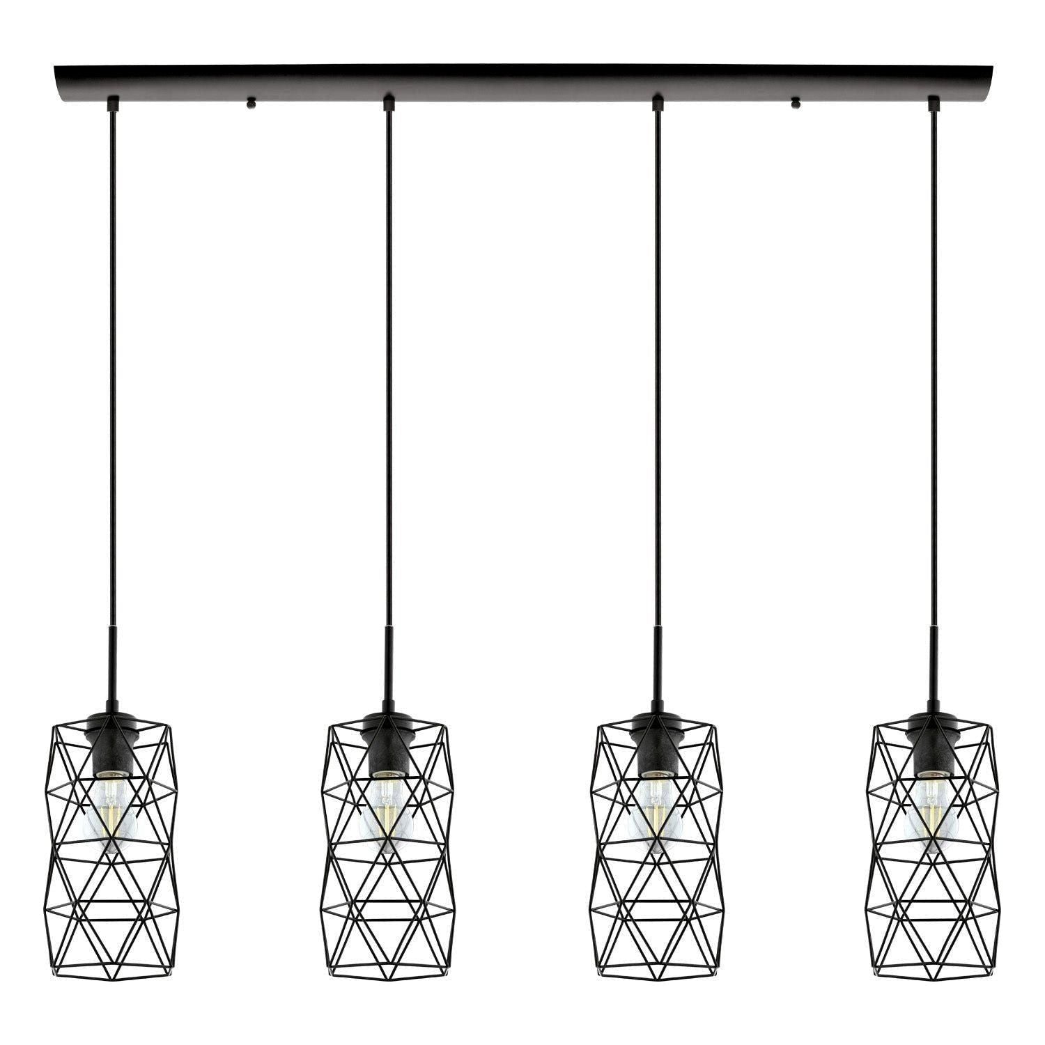 Eglo - Estevau 2 4-Light Linear Suspension - Lights Canada