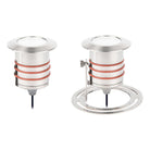 WAC Lighting - LED 2" 12V Round Beveled Top Submersible Indicator Light with Mounting Hardware - Lights Canada
