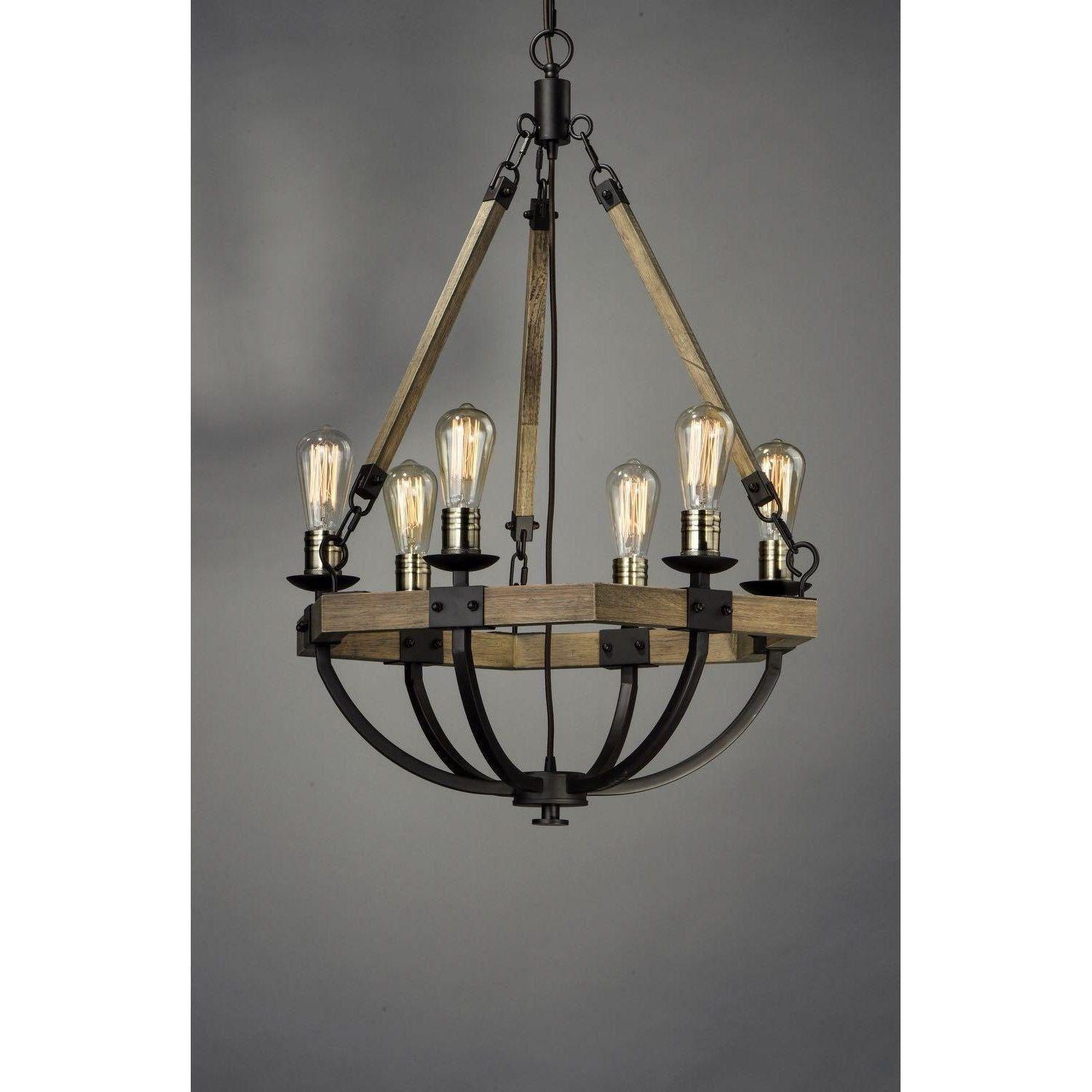 Maxim Lighting - Lodge Chandelier - Lights Canada