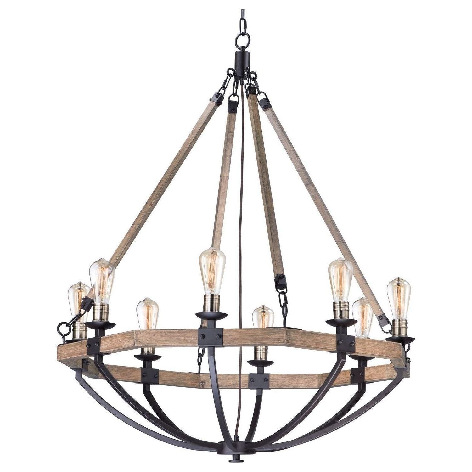 Maxim Lighting - Lodge Chandelier - Lights Canada