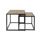 Canarm - Canarm Birkett Metal Set of 2 Side Tables - Lights Canada
