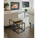 Canarm - Canarm Birkett Metal Set of 2 Side Tables - Lights Canada