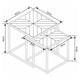 Canarm - Canarm Birkett Metal Set of 2 Side Tables - Lights Canada