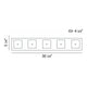 Eurofase - Geos Vanity Light - Lights Canada