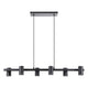 Eglo - Gatuela 6-Light Linear Suspension - Lights Canada