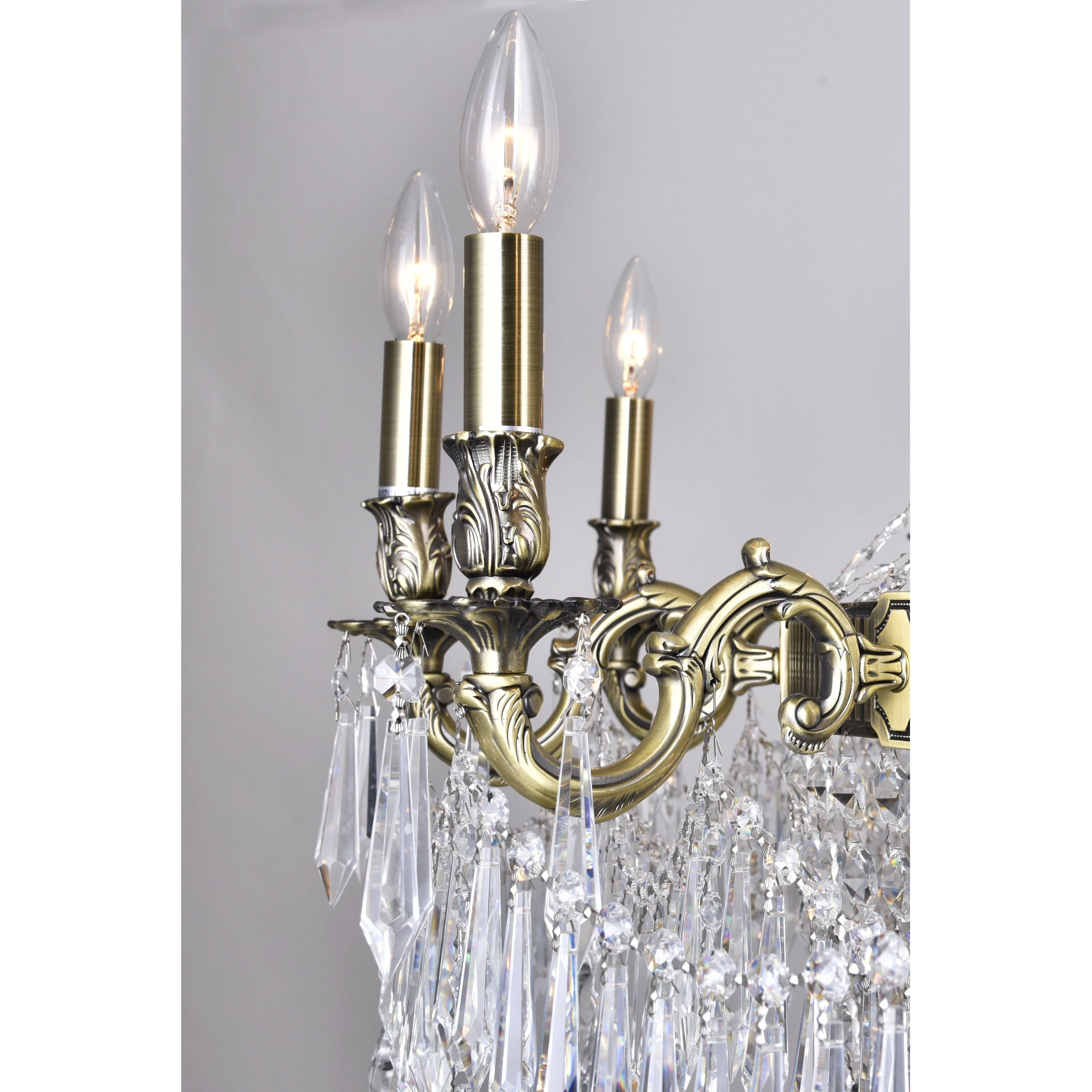 Brass Chandelier Antique Brass
