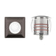 WAC Lighting - LED 2" 12V Square Beveled Top Inground Indicator Light - Lights Canada