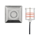 WAC Lighting - LED 2" 12V Square Beveled Top Inground Indicator Light with Hex Louver - Lights Canada