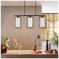 Eglo - Loncino 1 3-Light Linear Suspension - Lights Canada