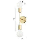Eglo - Avondale 2-Light Sconce - Lights Canada