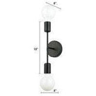 Eglo - Avondale 2-Light Sconce - Lights Canada